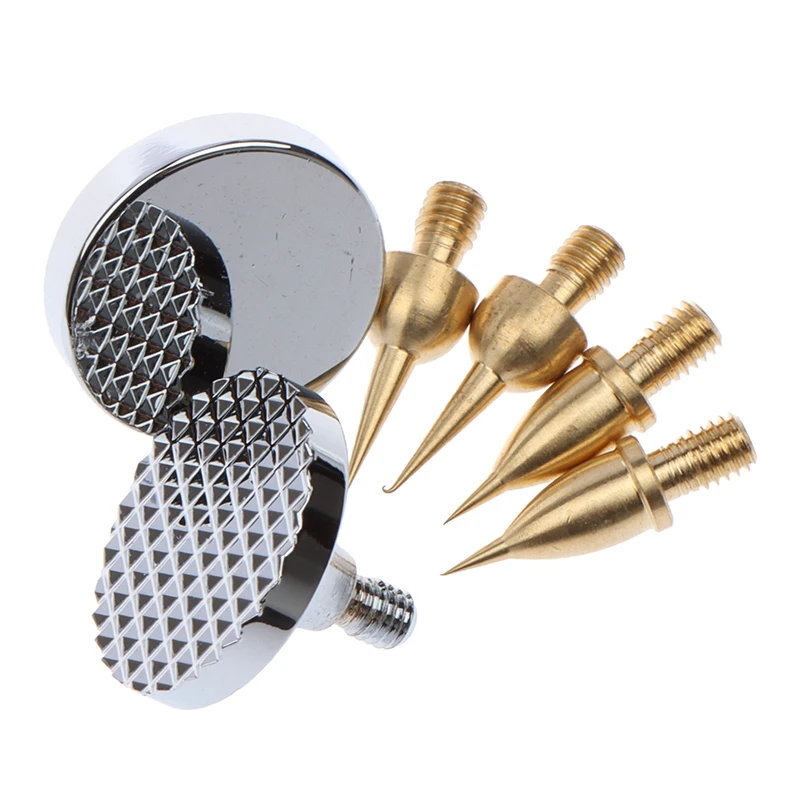 6Pcs/Set Special Copper Needle Replace Tips for Fibroblast Plasma Pen Face Eyelid Lift Wrinkle Tattoo Spot Mole Removal