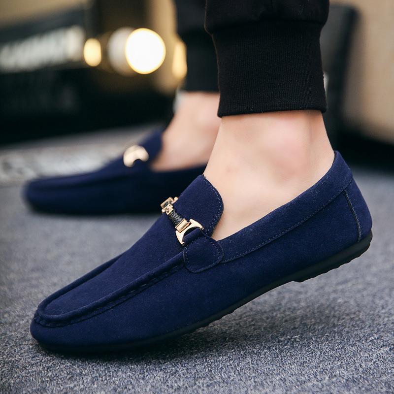 Men High Quality Leather Loafers Men Casual Shoes Moccasins Slip On Mens Flats Fashion Men Shoes Male Driving Shoes Size 38 49 240607