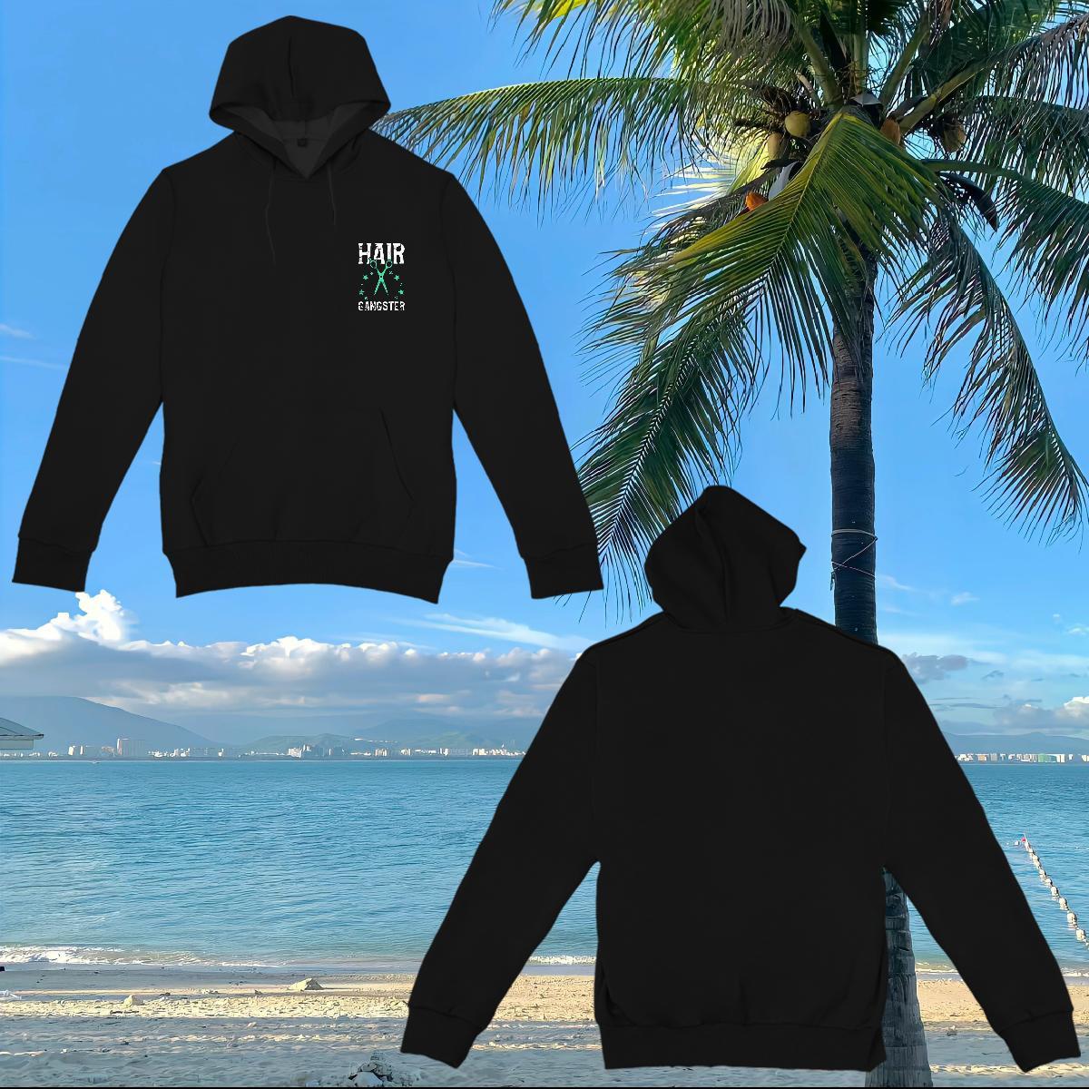 Casual New Hoodie Women Skull Loose Couples Hoodie Top Pullover Hoodie 350g Cotton Hooded Collar Long Sleeve Casual Beach