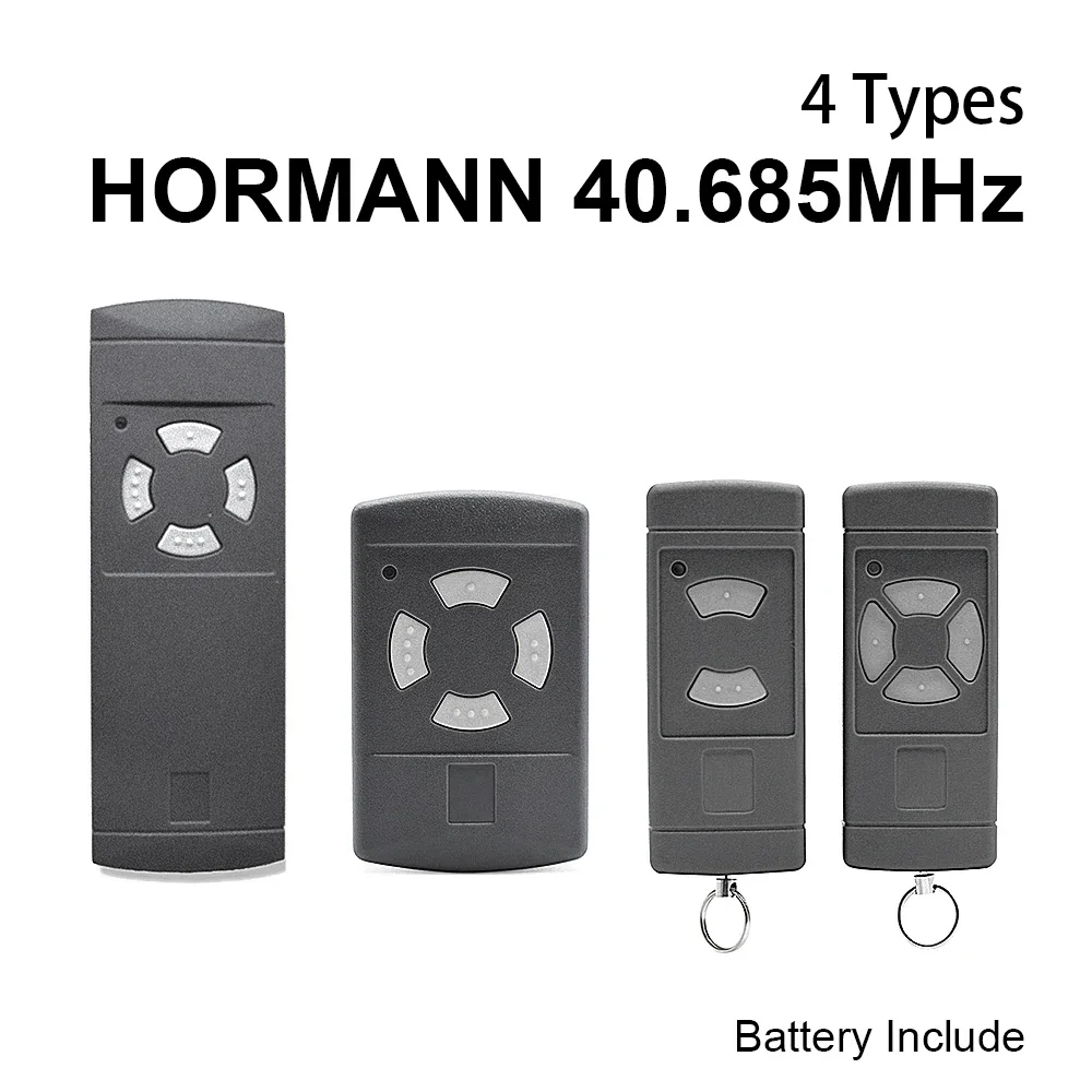 new 40 685 MHz 2025 Hormann HSM2 HSM4 HSE2 Garage Door Remote Control 40MHz Gate Command Opener