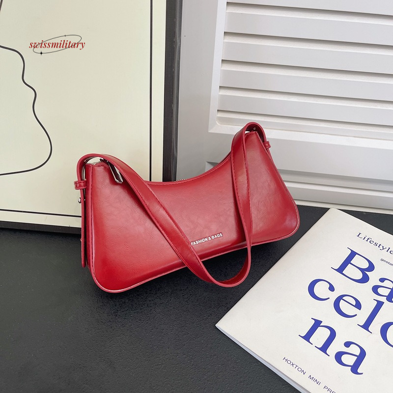 New Summer Versatile Saddle Fashion Style Single Shoulder Underarm 2024 Commuter Women's Bag #25 swissmilitary