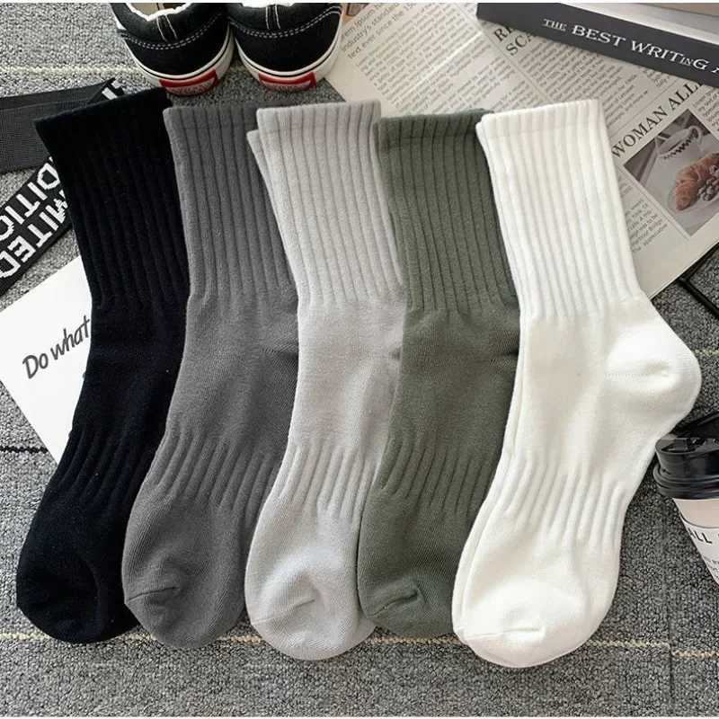 Mens High Rubber Band Waist Couple Mid Tube Sports Solid Spring/Summer Basketball Cycling Long Hombre LX241102