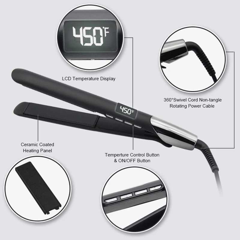 Hair Dryers Hair Curlers Iron Dryer Brush Corrugation Hairs Curling Straightener Iron Ceramic Professional Electric Styling Tools 240401