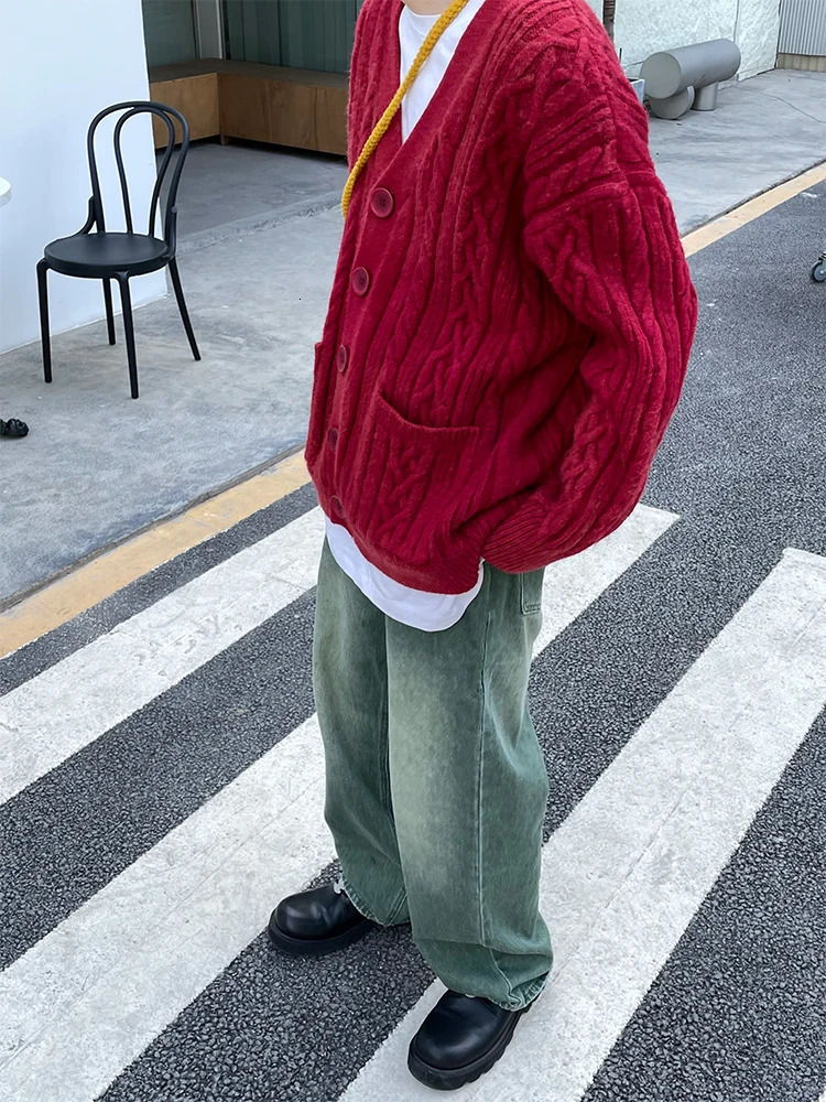 Men Jeans Retro Washed Daily S3XL Hip Hop Teenagers Fashion Loose European Style Y2K Simple Wide Leg Trousers Vitality Chic 241024