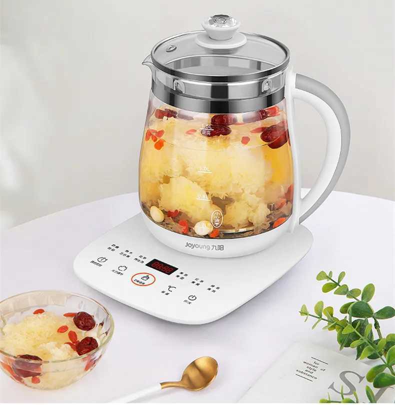 220V 1.5L household electric kettle automatic health pot portable mini Mti cookware tea and snack cookware Y241102