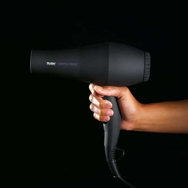 Hair Dryers RUSK Engineering Speed Freak Ceramic and Tourmaline Professional 2000 Watt Hair Dryer - Far-Infrared Heat 240401