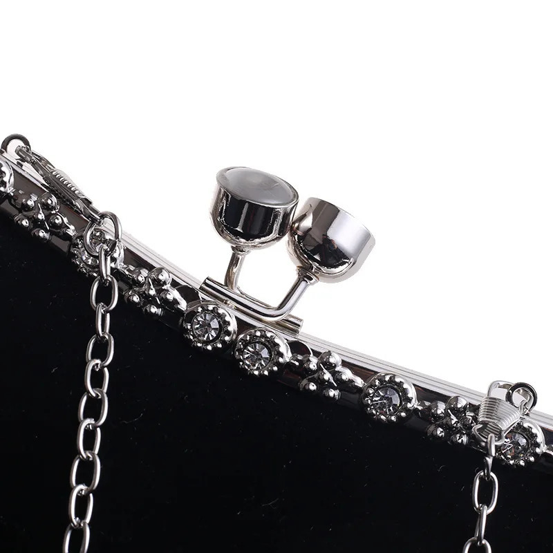 Clutch Night Bag Crown Rhinestone Night Bag Wedding Shoulder Bag Womens Wallet Mini Night Bag 241031