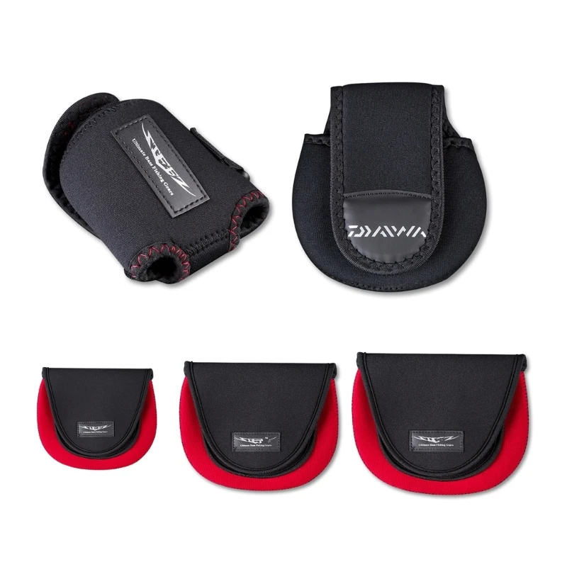 Baitcasting Fishing Reel Cover Spinning Reel Cases Protective Sleeves 5 Sizes Baitcasting Fishing Reel Pouch