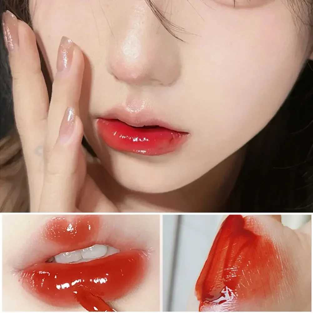Matte Dye Lip Gloss Makeup Moisturizer Liquid lipstick Waterproof Lasting Red Velvet Lip Color Korean Cosmetics W241101