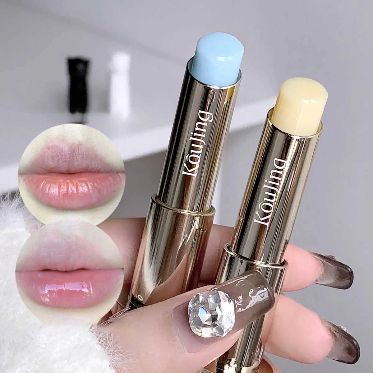 Repair day and night lipstick lovely cat lipstick all natural lipstick used for dry lip moisturizing strength lip care nourishing makeup W241101