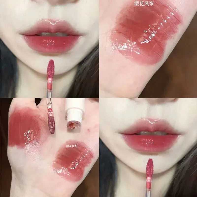 Hello Style HS-A18 Bright Mirror lipstick moisturizing fadeless film forming lip color liquid lipstick W241101