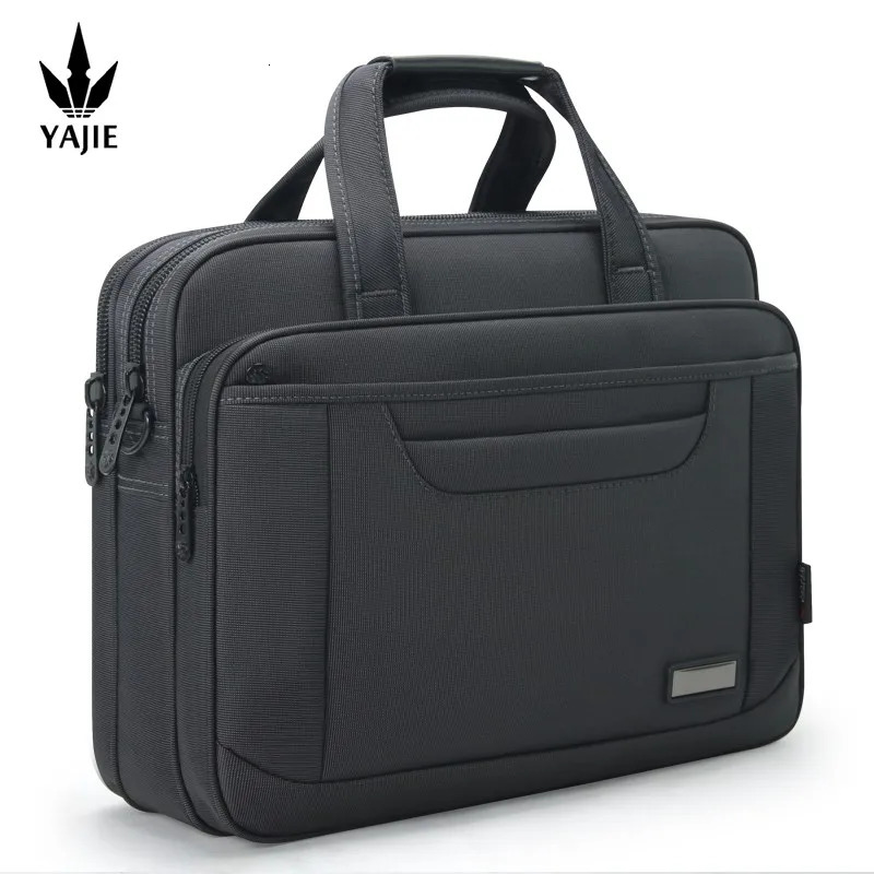 Large Capacity Briefcase Bag Men Business 156 inch Laptop Shoulder Bags Canvas Handbags Notebook Messenger 241029