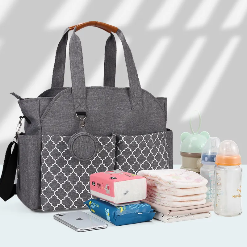 Baby diaper bag, pregnant new women's hospital, newborn nurse bag, waterproof bag suitable for mothers and 2025 babies to travel