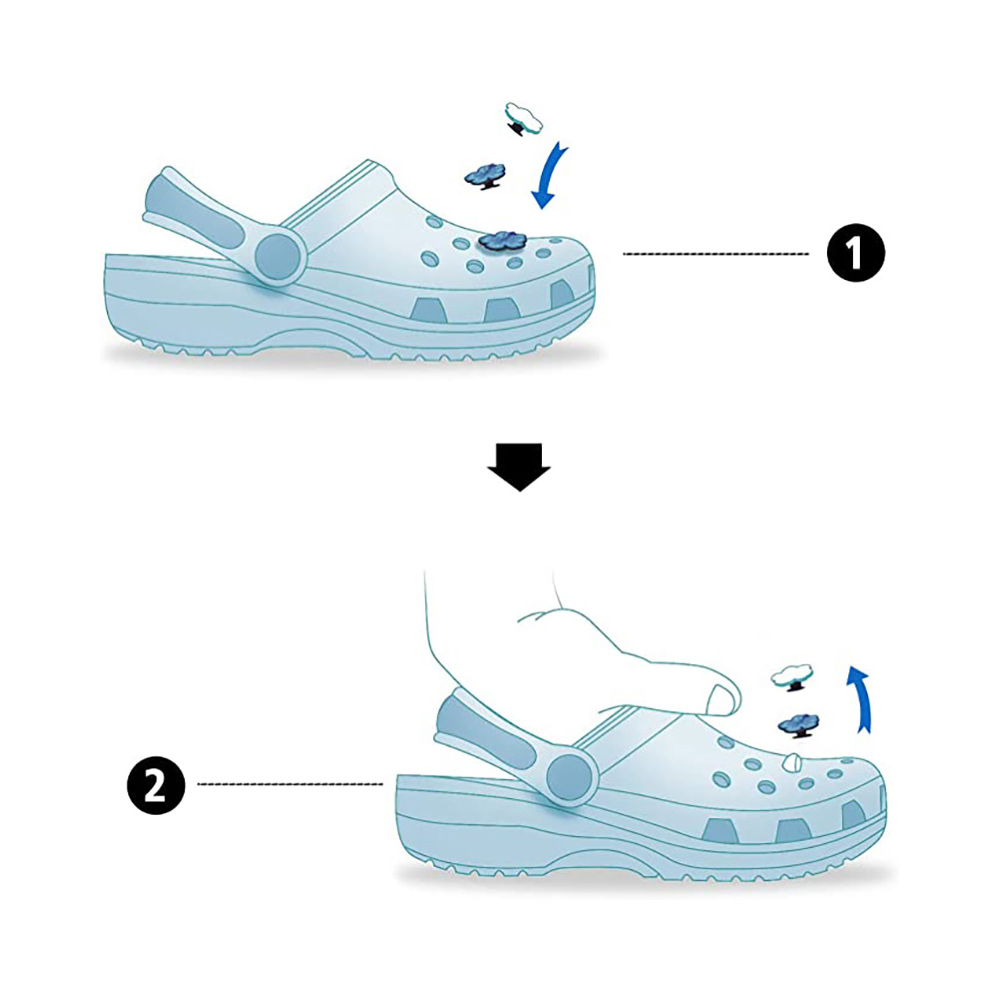 Charms 8/30/60/100/200/400pcs Random Series Set For Clogs Bogg Bubble Slides Sandals, PVC Shoe Decorations Beach Bag