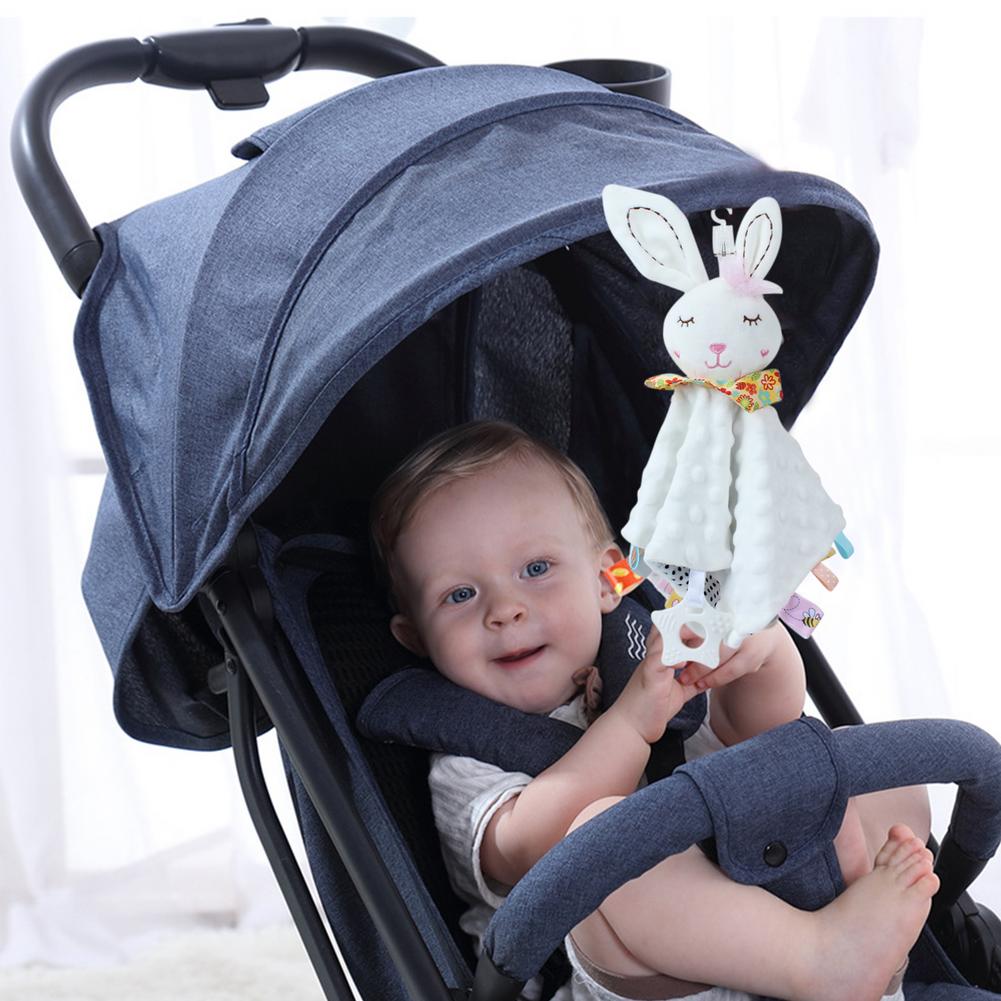 Newborn Baby Plush Stuffed Toys Cute Animal new Blanket Comforter 2025 Bunny Elephant Soothe Appease Towel Baby Gift