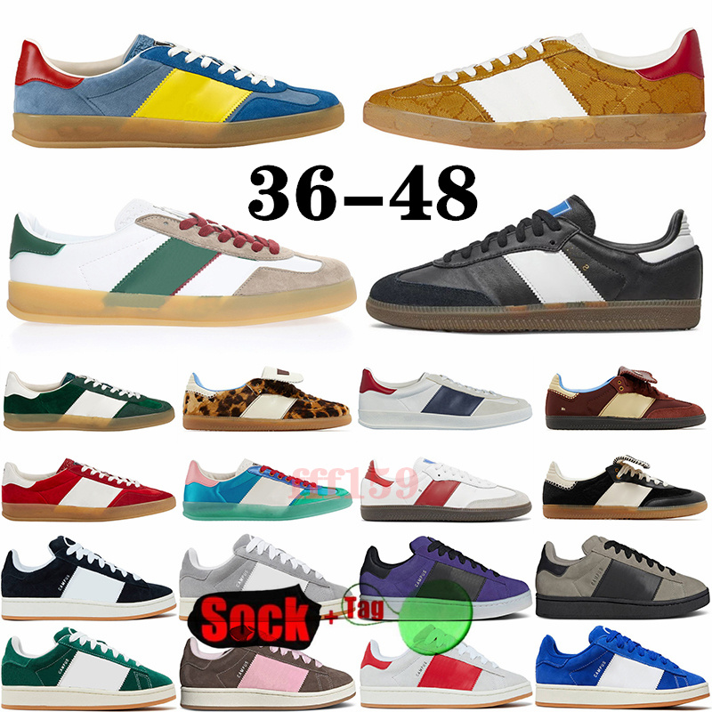 Men Trainers Size 13 Designer Sneakers Womens Flat shoes Collegiate Red Pink Auburn Earth Gum Green Suede Leather Fashion Casual Shoes Eur Size 36-48