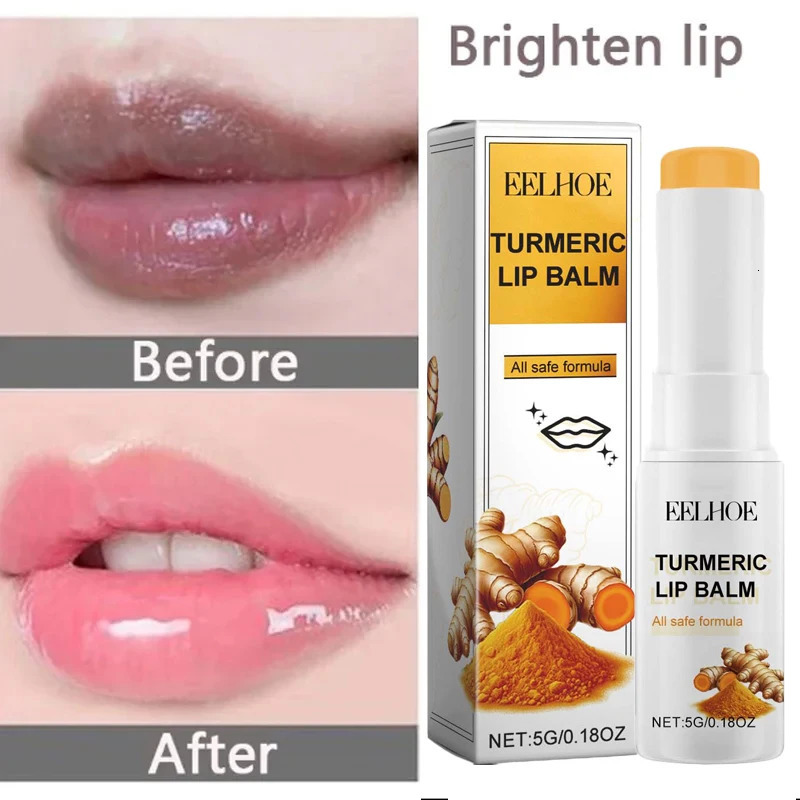 Turmeric removing dark lipstick gloss oil exfoliating dead cleaning agent original Korean care products cosmetics beauty health 241031