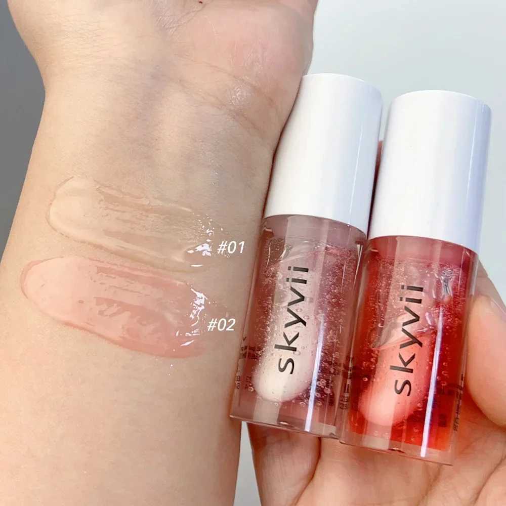 Strawberry Jelly lipstick Glossy Tone Glacier lipstick Moisturizing Liquid Fruit Jam lipstick Beauty Care Transparent Moisturizing Cream W241101