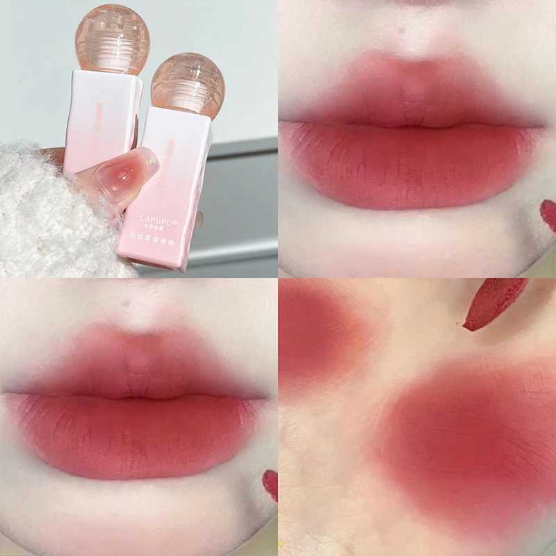 Matte velvet lipstick lovely lipstick in summer matte lipstick pink lipstick shiny coloring waterproof no stick new Korean cosmetics W241101