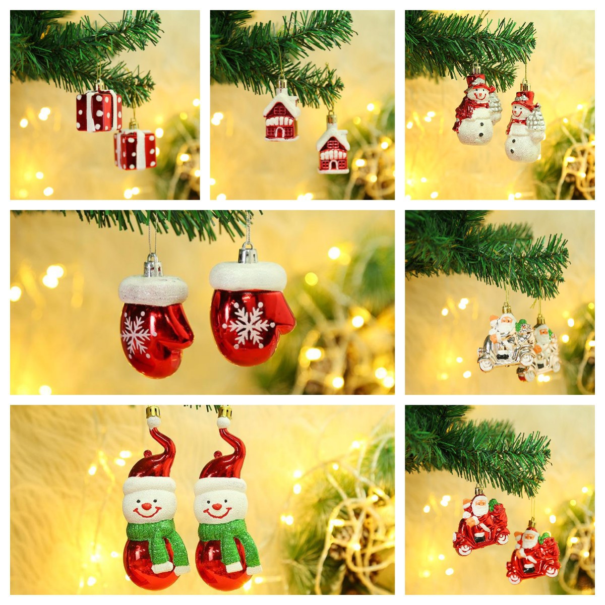 Party Decoration New Merry Christmas Balloon Set Elf Elk Santa Claus Star Foil Ballons Year Decorations Home Xmas Decor Supplies Small Hanging Ornamen