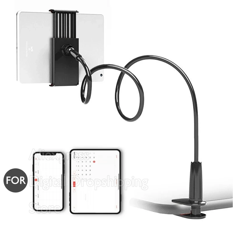 2025 Desk Phone Holder new Universal Lazy Holder Tablet Stand Flexible Desktop Bed Mount Holder 75cm Bracket Support for iPhone Samsung