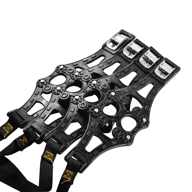 4PCS/Set Winter Car Tire Anti-Skid TPU Adjustable Universal Vehicle Auto Anti Slip Tyre Chains For Mud Snow