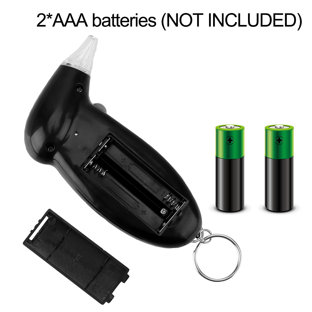 Digital Alcohol Detector Alcohol Breath Tester Alcohol Tester Breathalyzer Police Alcotest
