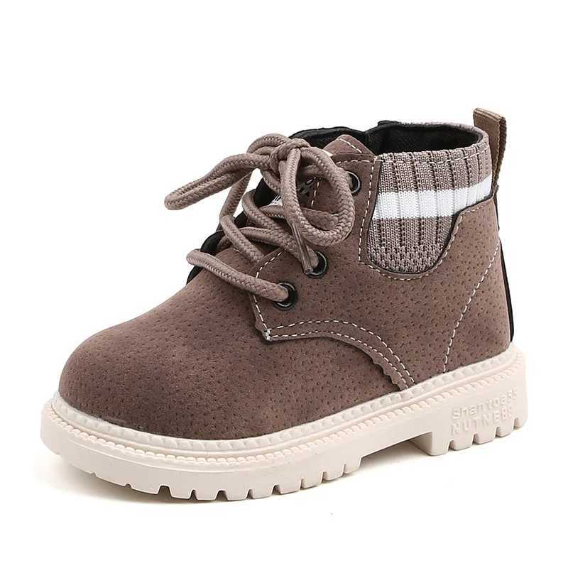High Quality Childrens ankle boots suitable for children toddlers snow boots retro warm cotton short boots boys girls fashionable winter boots zippers