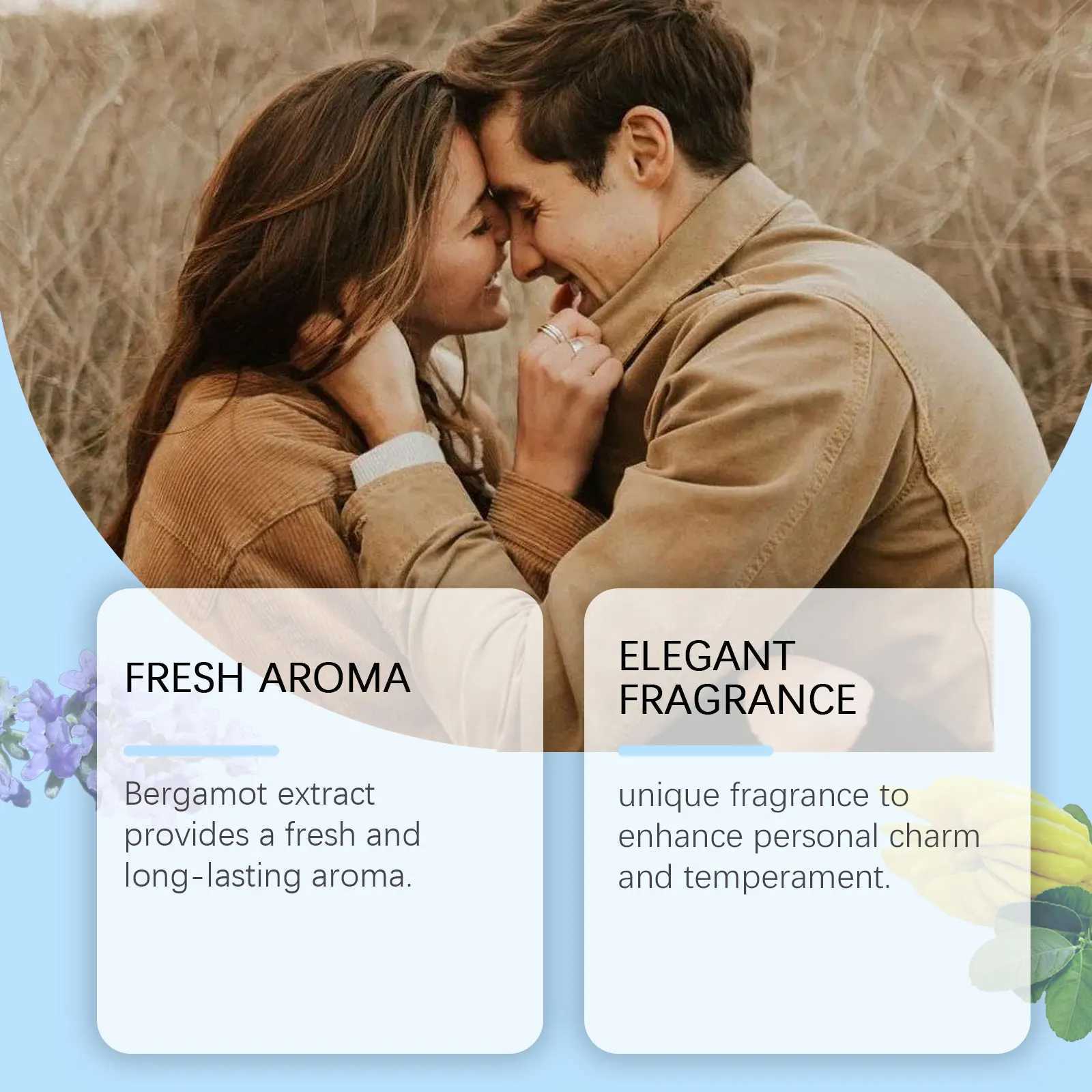 Bergamot perfume Lasting perfume Shows Charm Mens Pheromone perfume Keeps Armpit Odor Eliminates Body perfume sprayW241102