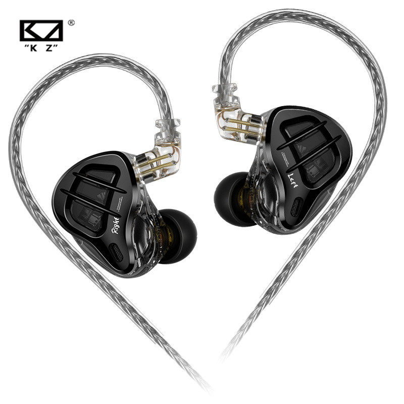 KZ ZAR Hybrid Driver In-ear Monitor 1DD+7BA Earphone HiFi 2Pin Wired Headphone Music DJ Headset new Sport Game 2025 Earbud ZAX ZAD AST