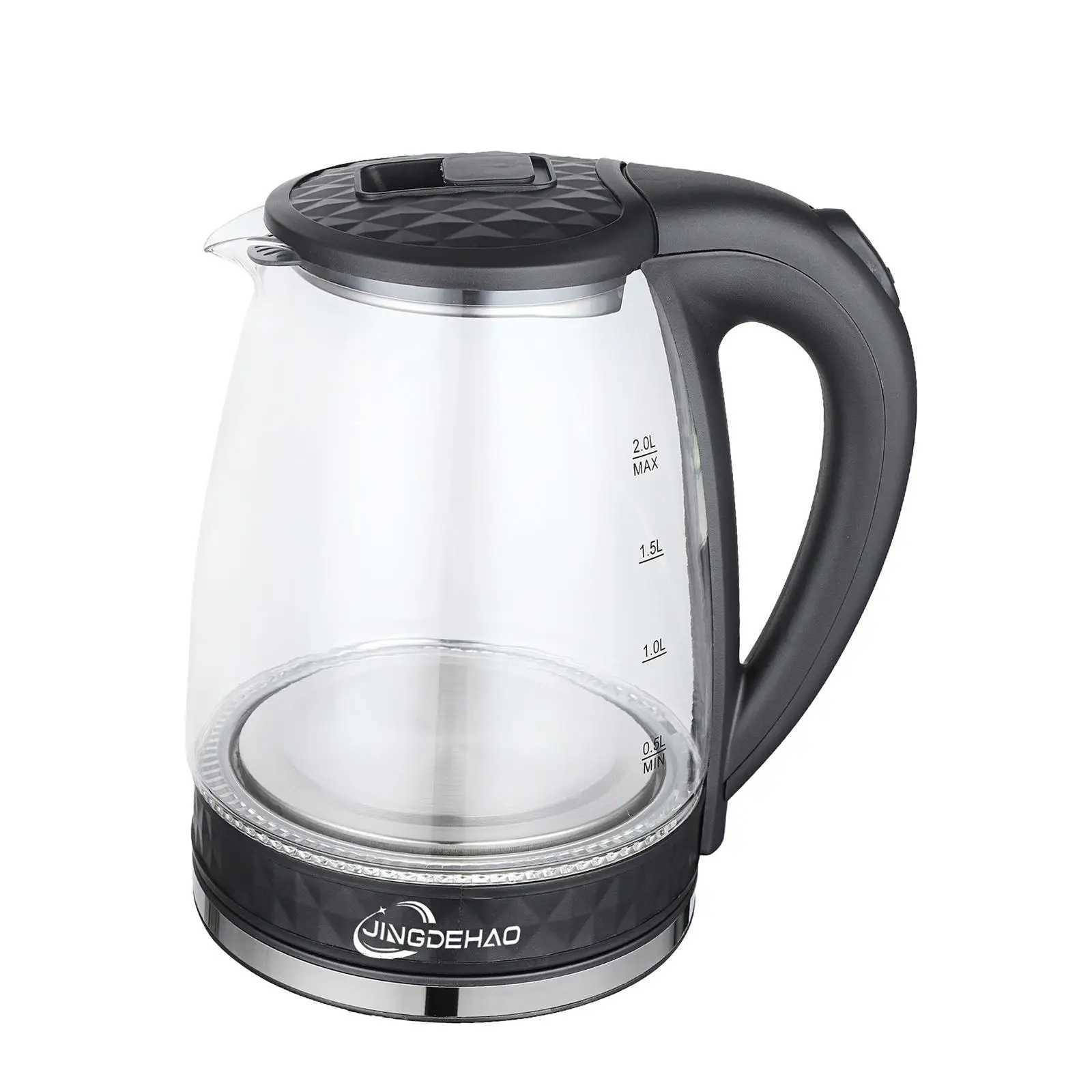 Electric kettle 2L stainless steel fast cooking electric teapot with automatic shut-off of tea boiler used for daily use in kitchens and hotels Y24110