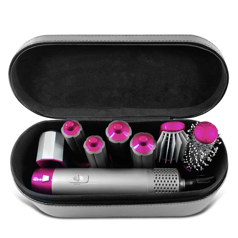 7 In 1 One Step Hair Dryer Volumizer Rotating Hairdryer Curler Comb Curg Brush Dryers For Styg Tool 240325