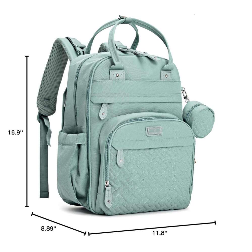 comfortable spacious diaper bag with builtin changing pad accessory storage for babies