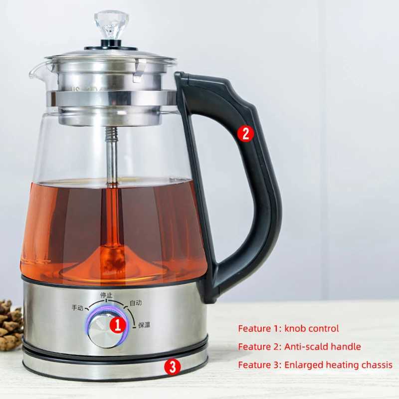 110V 220V electric kettle Automatic steam spray teapot Mtifunctional Health Pot Thermo Pot Household boiler kettle Y241102