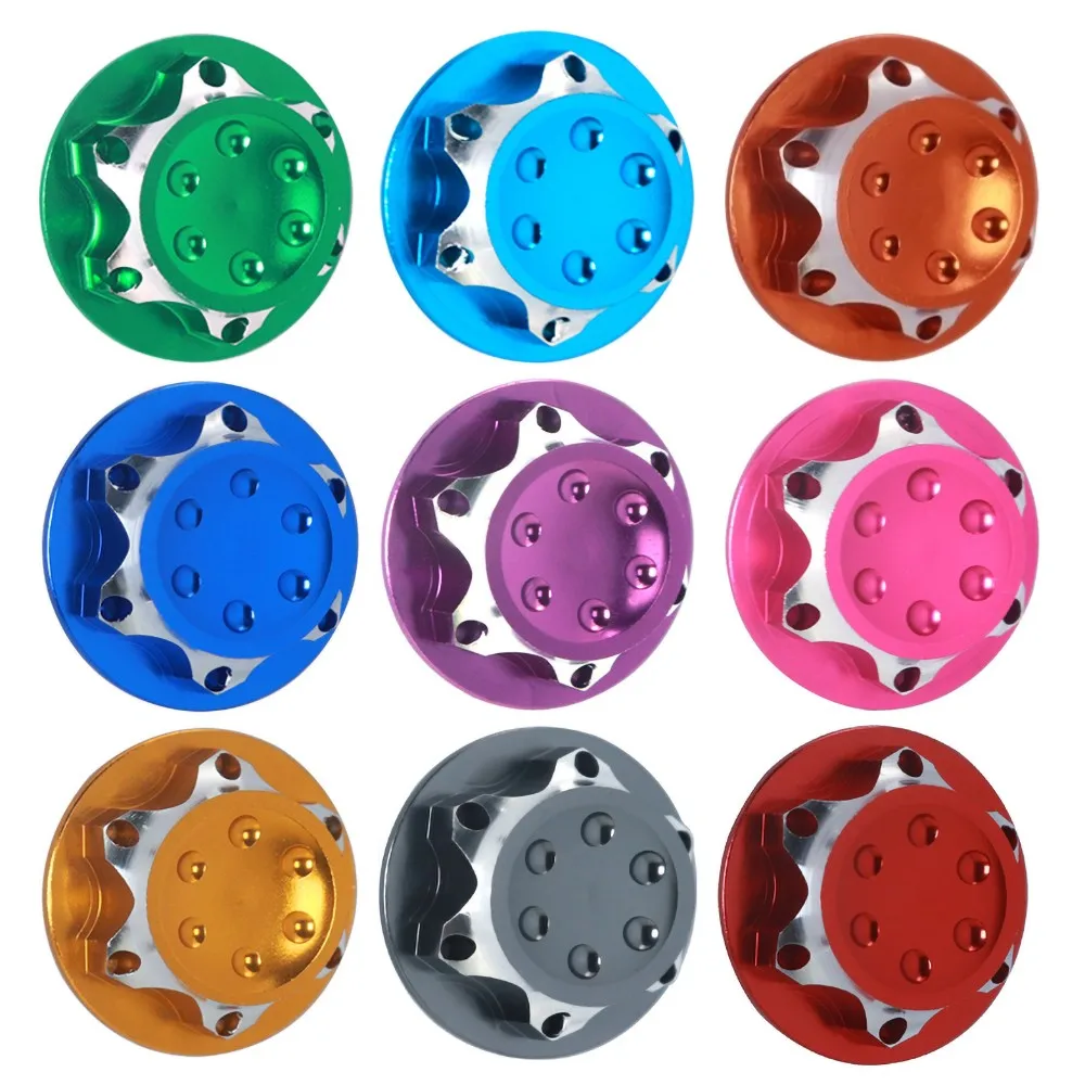 Aluminium Wheel Hub Cover Antidust Cover new 17mm Hex Nut For Rc 2025 1:8 X-maxx Summit E-revo Arrma Model Car Anti-skid Wheel Cover