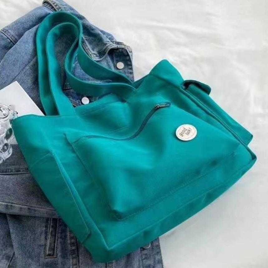 Shoulder Bags Cloth Bag WoMens Large Capacity Shopping Bag Canvas Bag Shoulder Bag Student Versatile Tote Bag Handbag Shoulder Bag 241015