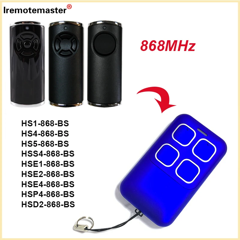 NEW HORMANN HSE2 HSE4 868 BS Remote Control HORMANN BS SERIES 868MHz Garage Door Remote Control Duplicator Gate Opener