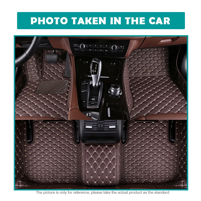 Non-hybrid Vehicle Car Floor Mat For Mitsubishi Outlander GM 2022 2023 5seat Leather Pads Car Mats Alfombrillas Car Accessories