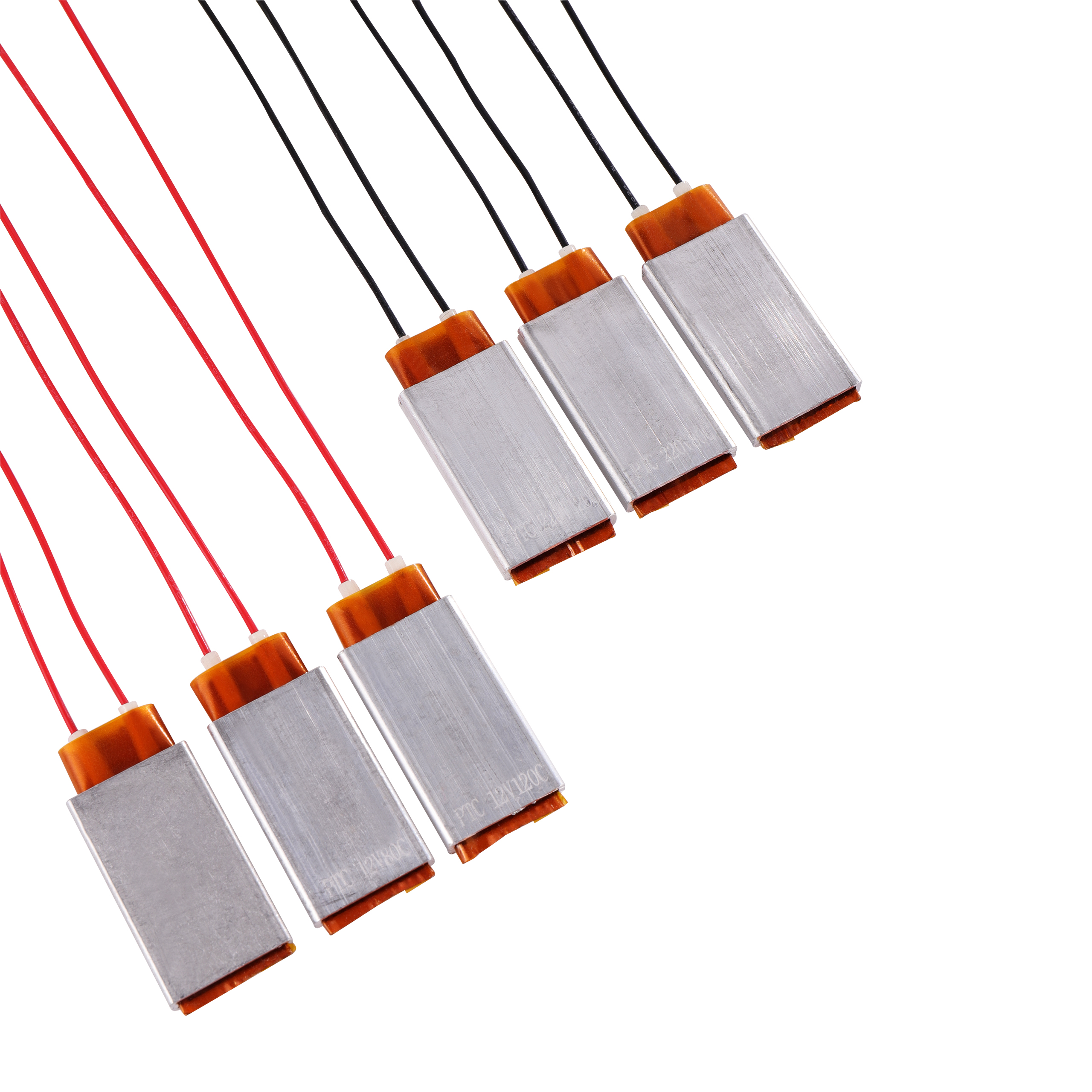 220V/12V Insulated PTC Ceramic Air Heater 80-220 Degrees Egg Incubator Heating Incubation Equipment Warm Tool 10 Pcs