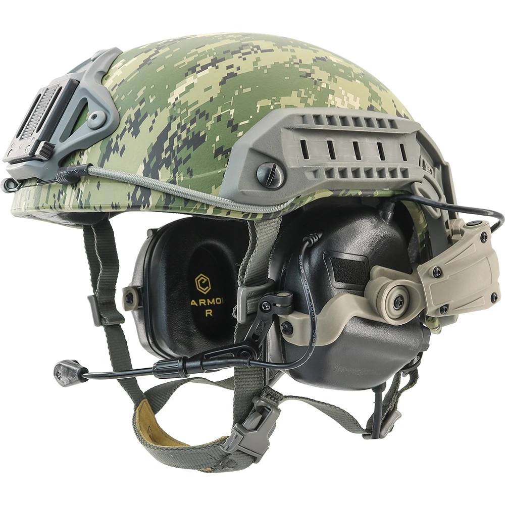 Tactical Airsoft Shooting Headset Accessories Tactical ARC Helmet Rail Adapter for EARMOR M32 / M32H Electronic Hunting Earmuffs