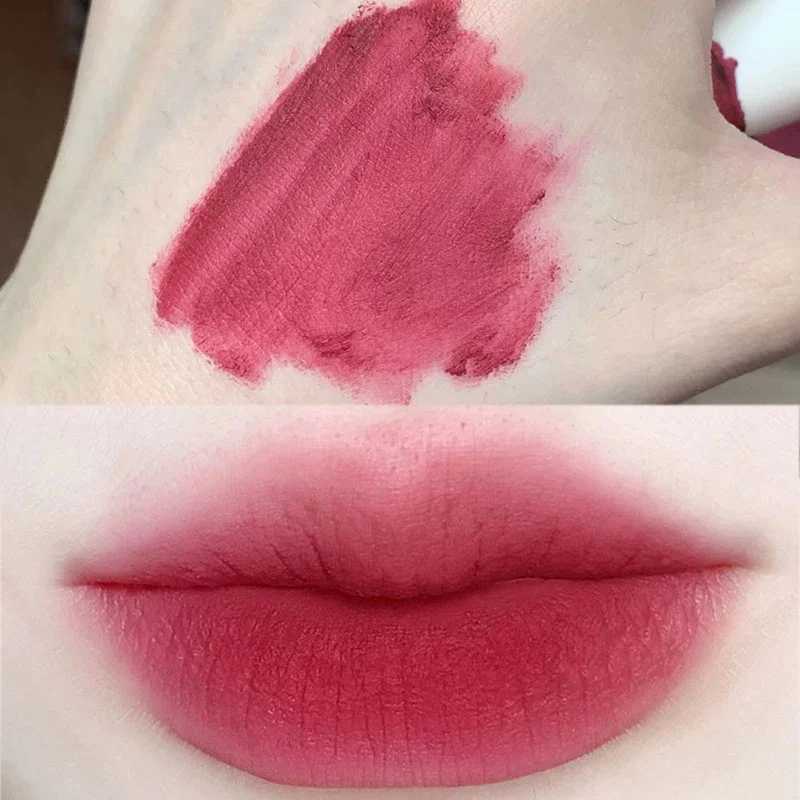Fashion LIpglosses Matte Chocolate Liquid lipstick Waterproof Lasting Women Red Lip Color Velvet Carrot lipstick Cosmetics W241101