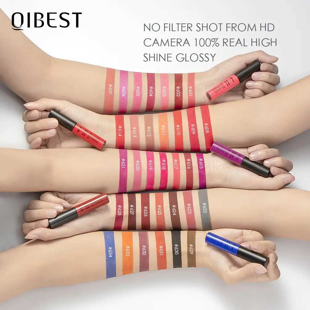 New 34 color waterproof matte nude lipstick pigment deep red black durable lipstick female makeup lipstick kit W241101