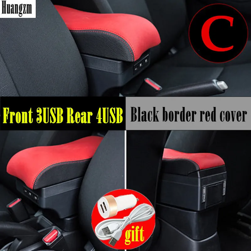 For Suzuki Swift 2005-2023 Armrest box Center Centre Console New Storage Box 2006 2007 2008 2009 2010 2012 2013 2014 2015 2016