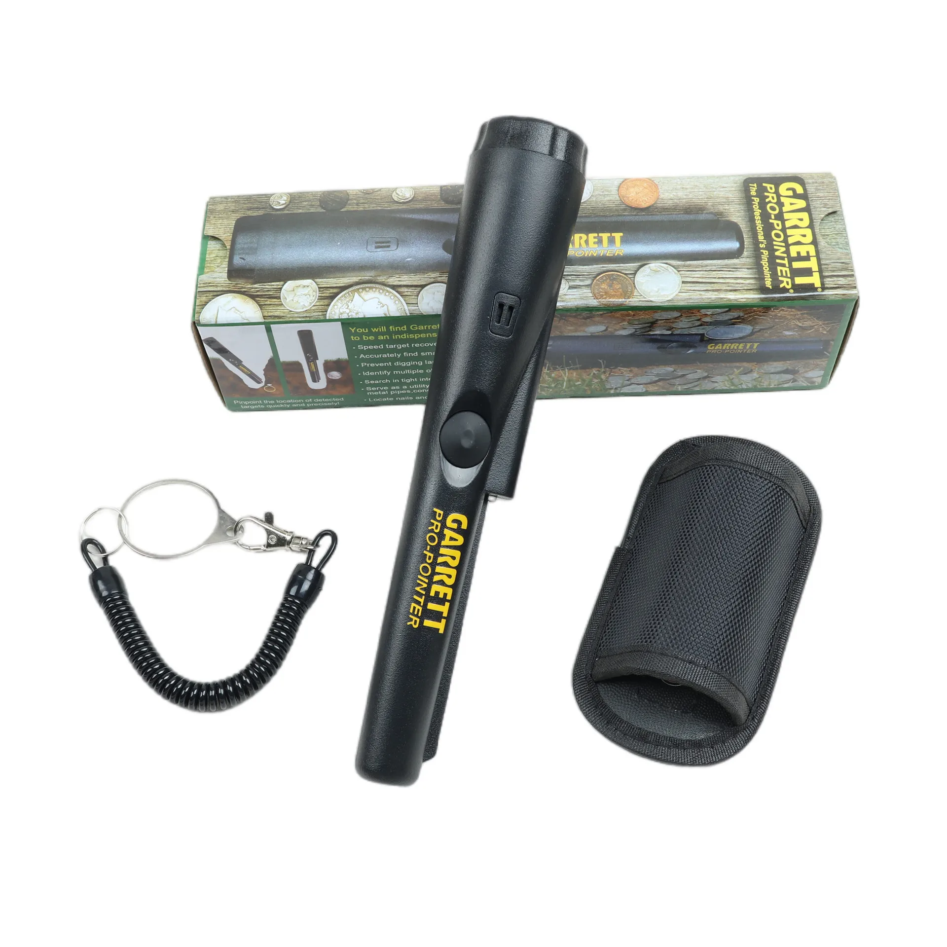 2023 New Upgrade Locator and Waterproof Handheld Professional Locating Pinpoint Rod Metal Detector Gold Finder