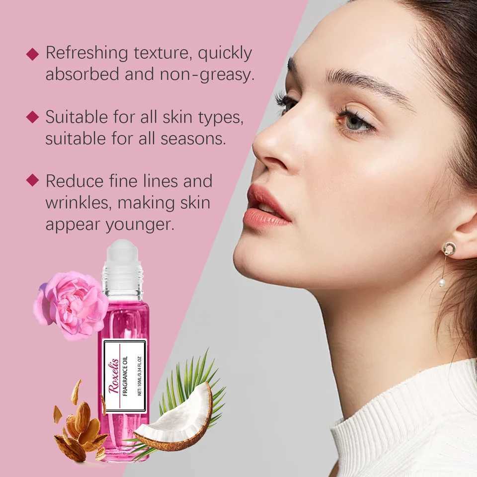 Rose perfume plant scent lamp perfume body spray self-confidence enhance dating attract men portable perfume cylinderW241102