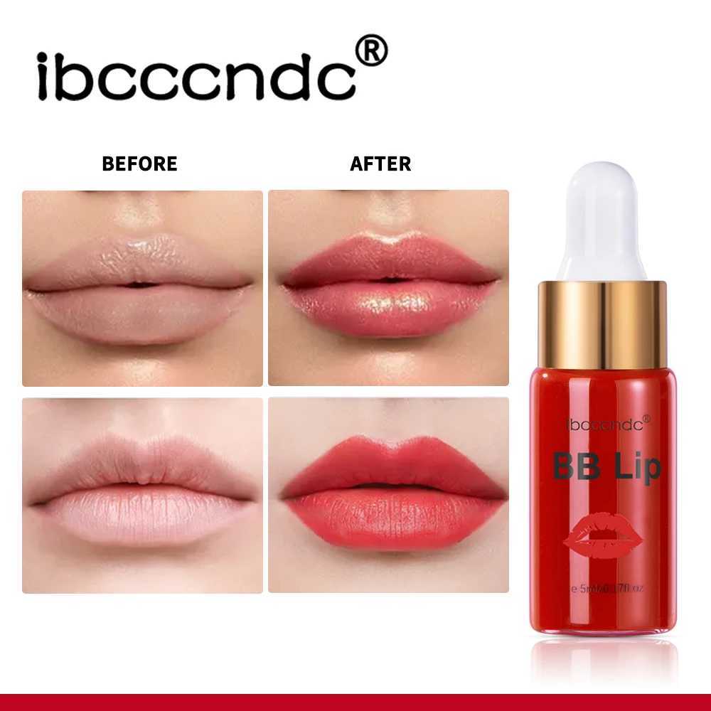 BB Lip Ampoule Serum Starter Set Semi Permanent BB Lip Gloss Coloring Pigments for Long lasting Moisturizing Used for Lip Care Non Glow Transport W241
