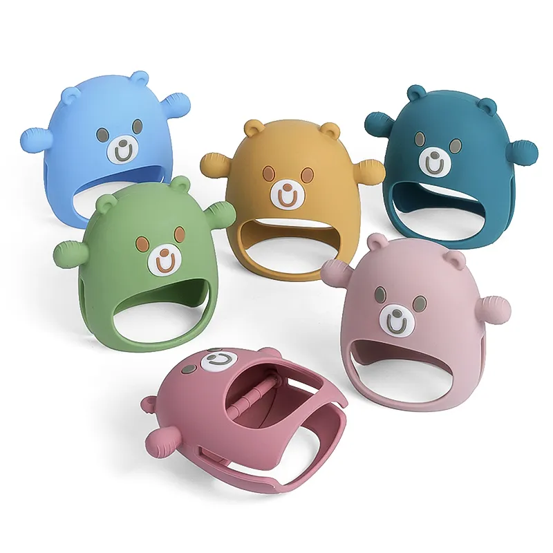 Kids new Teething Silicone Baby Nursing 2025 Teether gloves Pacifier Newborn Dental Care Durable Child Sucking Fingers Thumb Teether Toys