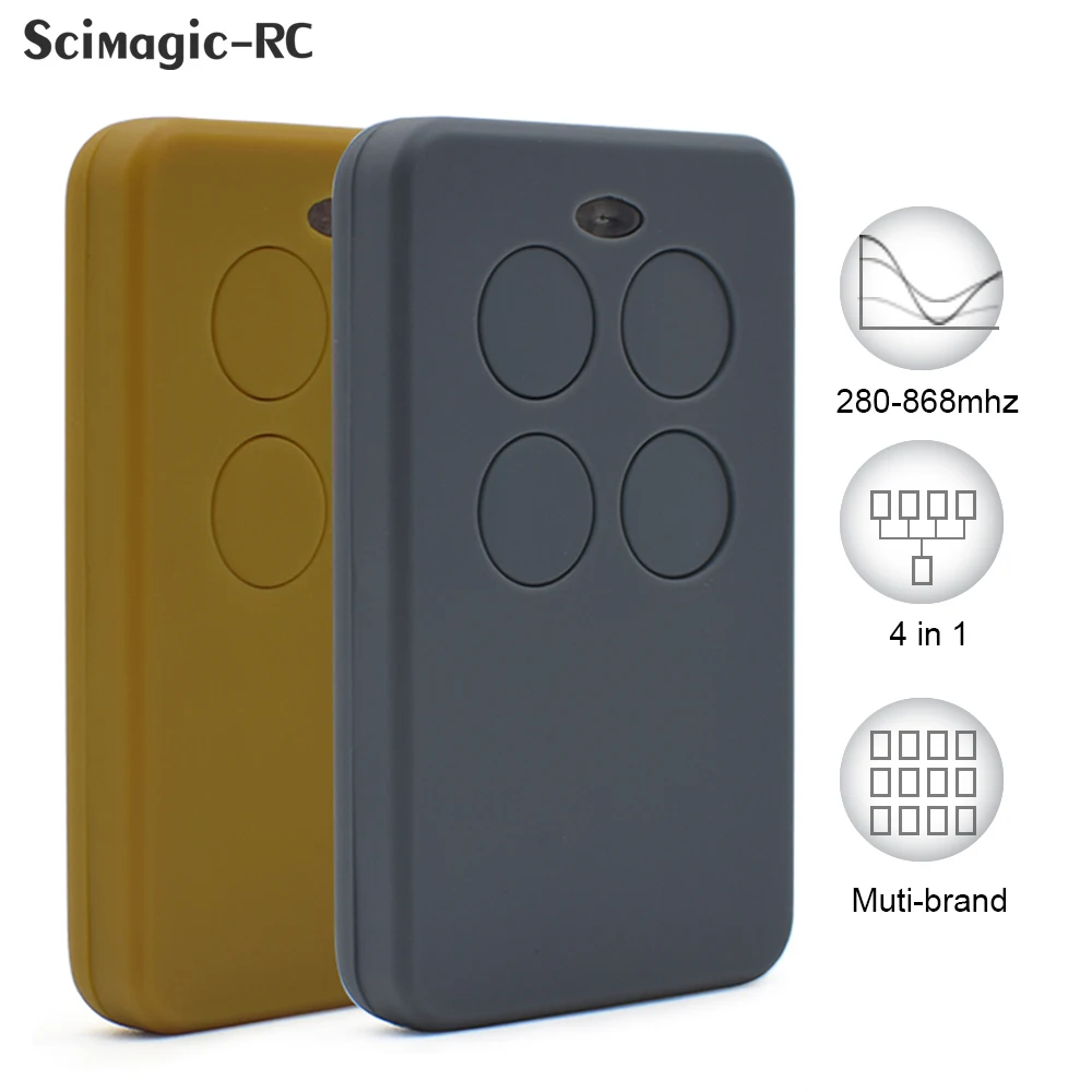 280mhz-868mhz Multifrequency Garage Door Remote Control Duplicator Copy Clone 2025 Remote Garage new Door Opener Variable Code Command