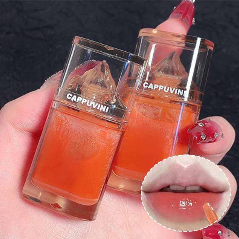 Iceberg Lip Glaze moisturizing water mirror moisturizing toot lipstick is not easy to stick cup colorless lipstick W241101