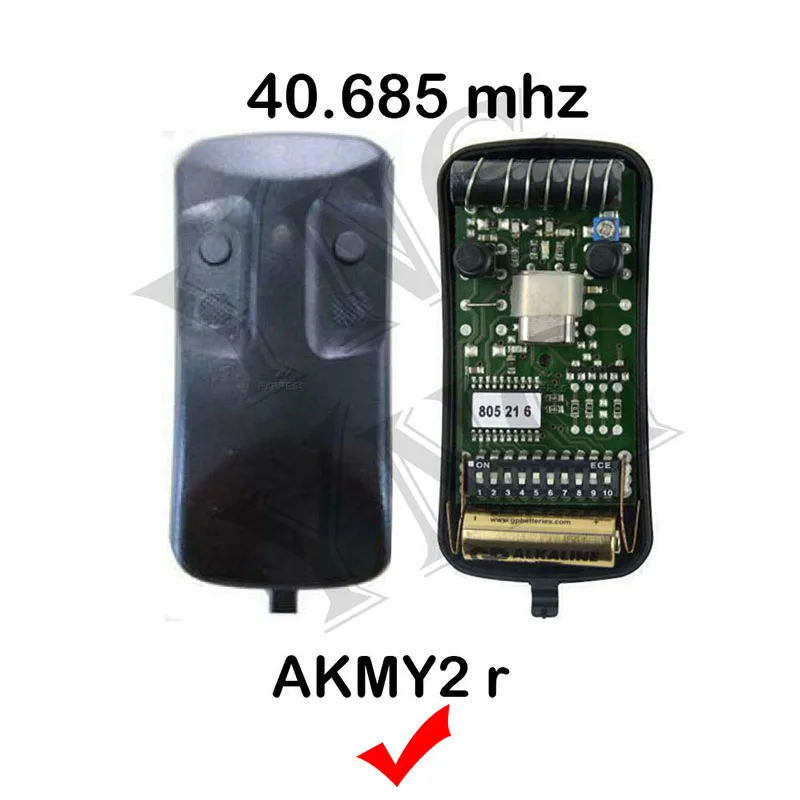 ALLMATIC AKMY2 AKMY4 AKMY2 r Remote Control Garage Door Command Opener 26.995MHz 27.120MHz 30.875MHz 40.685MHz Transmitter Key